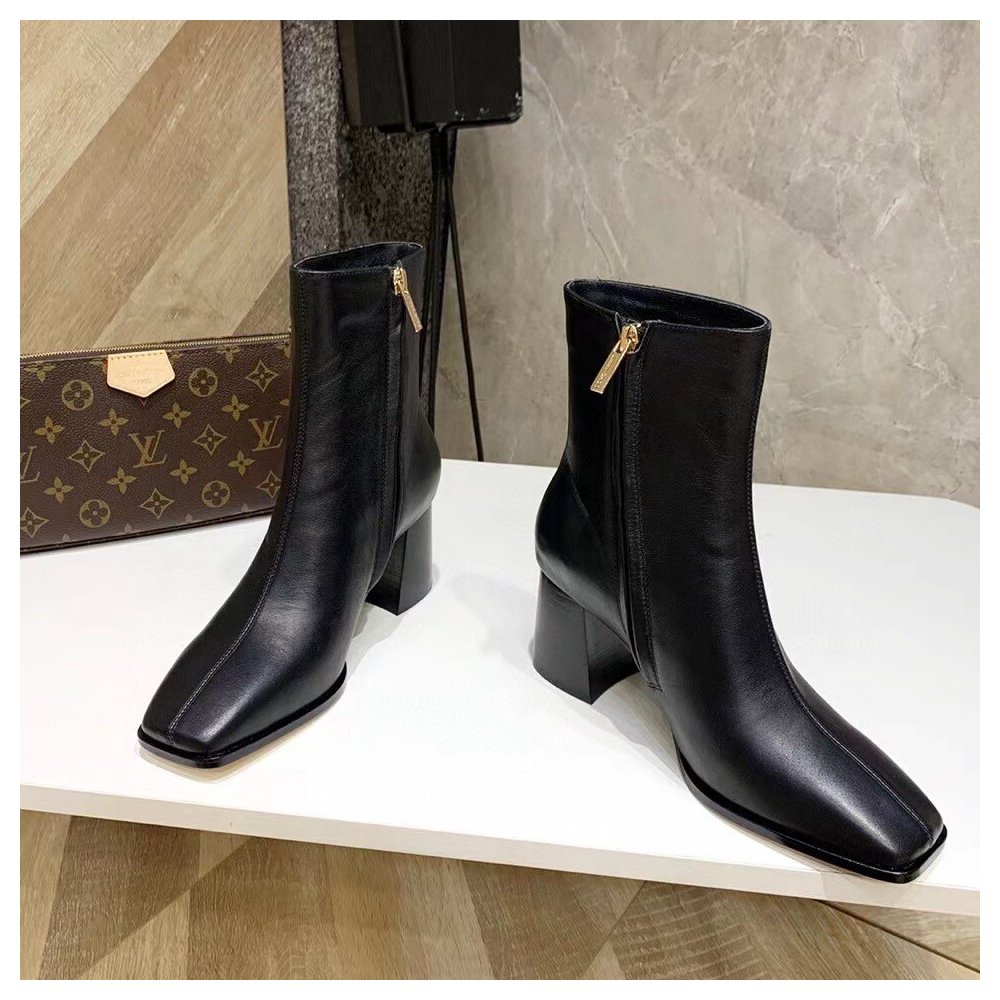 Cheap Reps Jimmy Choo Bryelle 65mm Ankle Boots In Black Leather