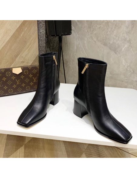 Cheap Reps Jimmy Choo Bryelle 65mm Ankle Boots In Black Leather