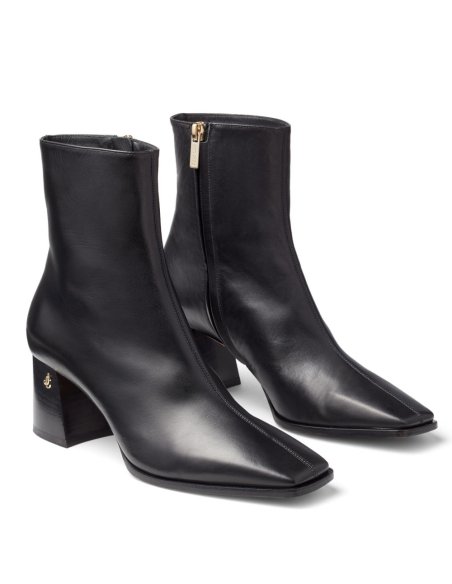 Cheap Reps Jimmy Choo Bryelle 65mm Ankle Boots In Black Leather