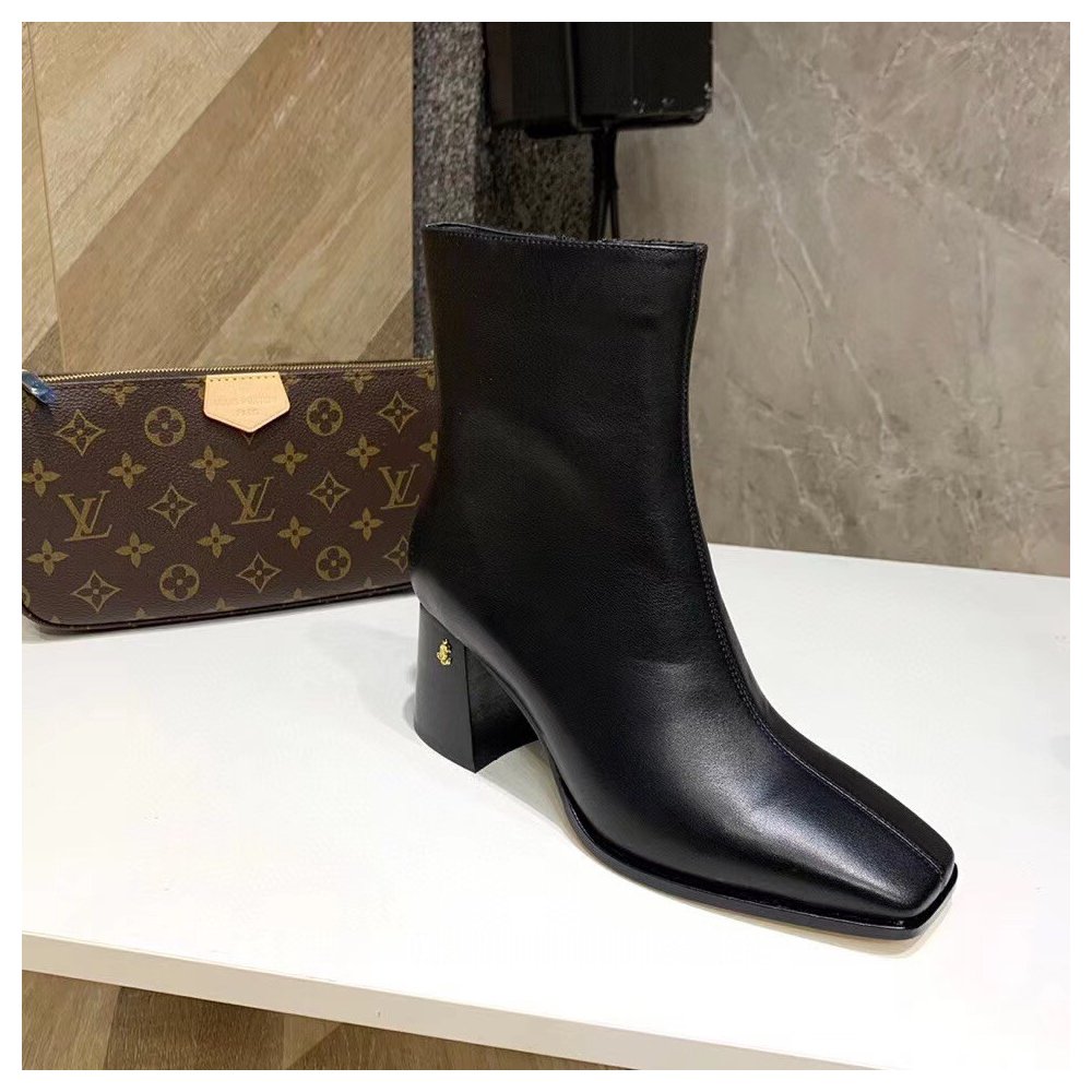 Cheap Reps Jimmy Choo Bryelle 65mm Ankle Boots In Black Leather