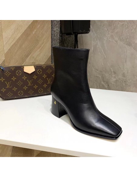 Cheap Reps Jimmy Choo Bryelle 65mm Ankle Boots In Black Leather