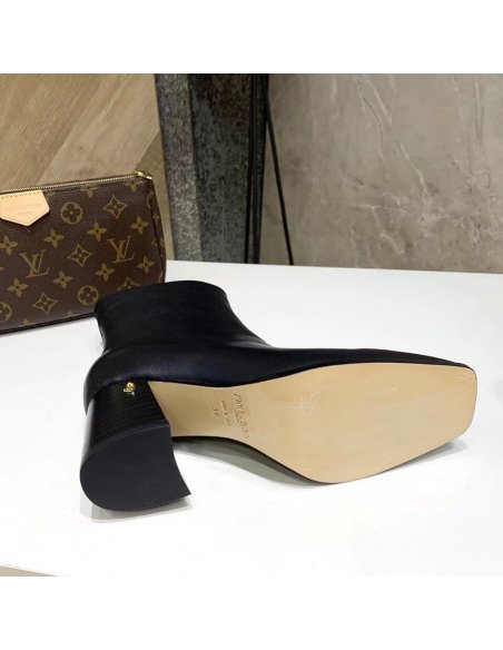 Cheap Reps Jimmy Choo Bryelle 65mm Ankle Boots In Black Leather