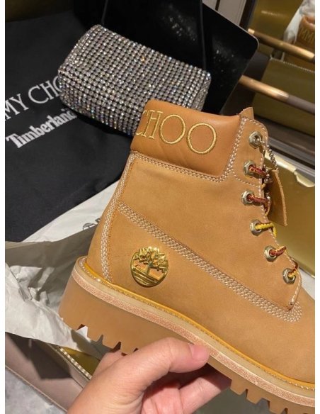 Cheap Reps Jimmy Choo JC X Timberland/F Nubuck Leather Boots