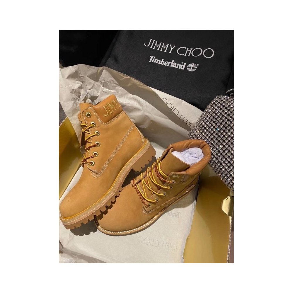 Cheap Reps Jimmy Choo JC X Timberland/F Nubuck Leather Boots