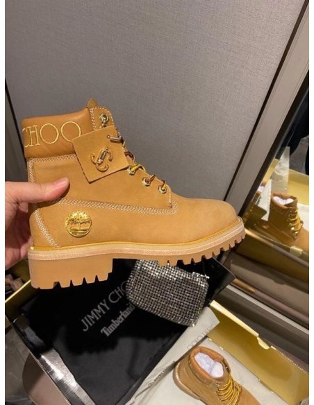 Cheap Reps Jimmy Choo JC X Timberland/F Nubuck Leather Boots