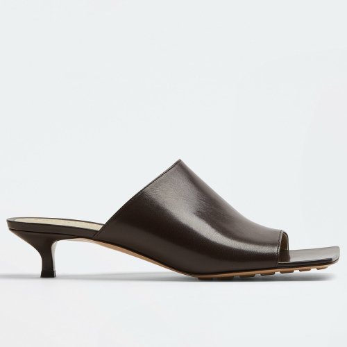 Cheap Reps Bottega Veneta Stretch Mules 40mm In Black Lambskin