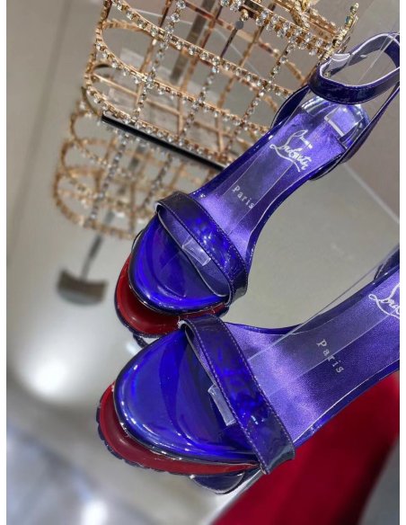 Cheap Reps Christian Louboutin Goldie Joli 100mm Sandals In Speccio Leather