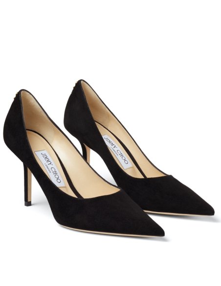 Cheap Reps Jimmy Choo Love 85mm Pumps In Black Suede Leather