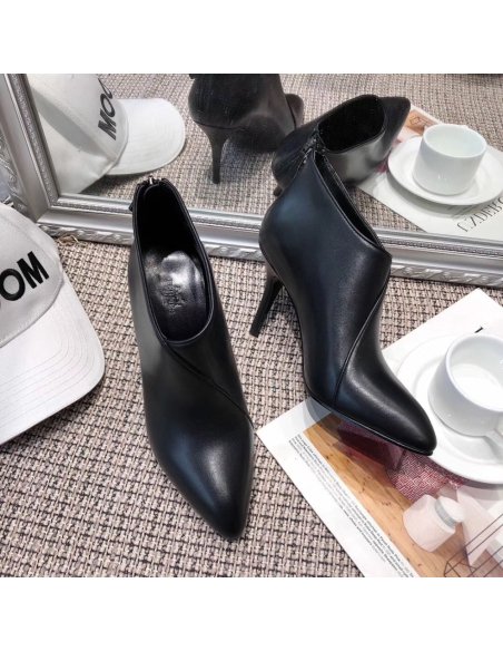 Cheap Reps Hermes Virginia Ankle Boot In Black Leather