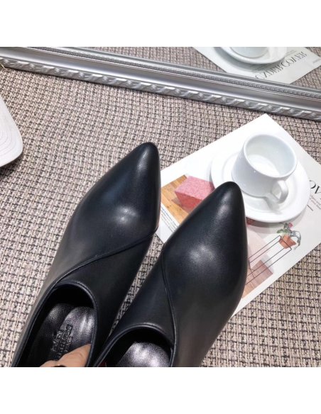 Cheap Reps Hermes Virginia Ankle Boot In Black Leather