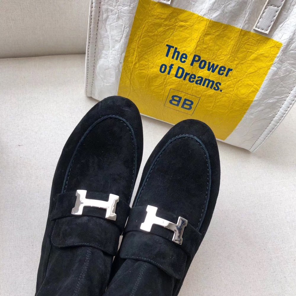 Cheap Reps Hermes Black Saint Honore Ankle Boots