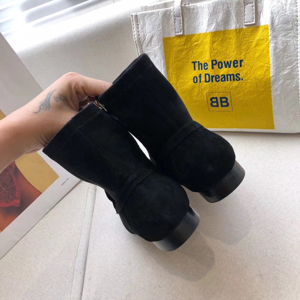 Cheap Reps Hermes Black Saint Honore Ankle Boots