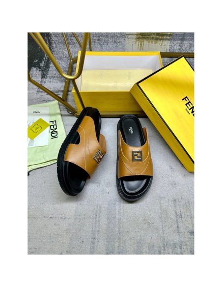 Fendi Slippers 019,Fendi Slippers,Slides Slippers,More Brands