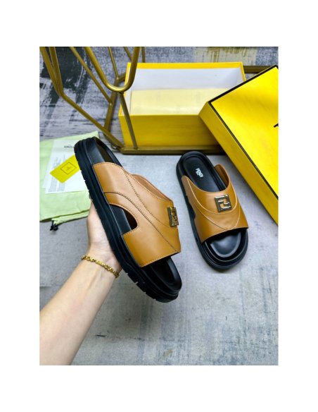 Fendi Slippers 019,Fendi Slippers,Slides Slippers,More Brands