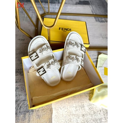 Fendi Slippers 005,Fendi Slippers,Slides Slippers,More Brands