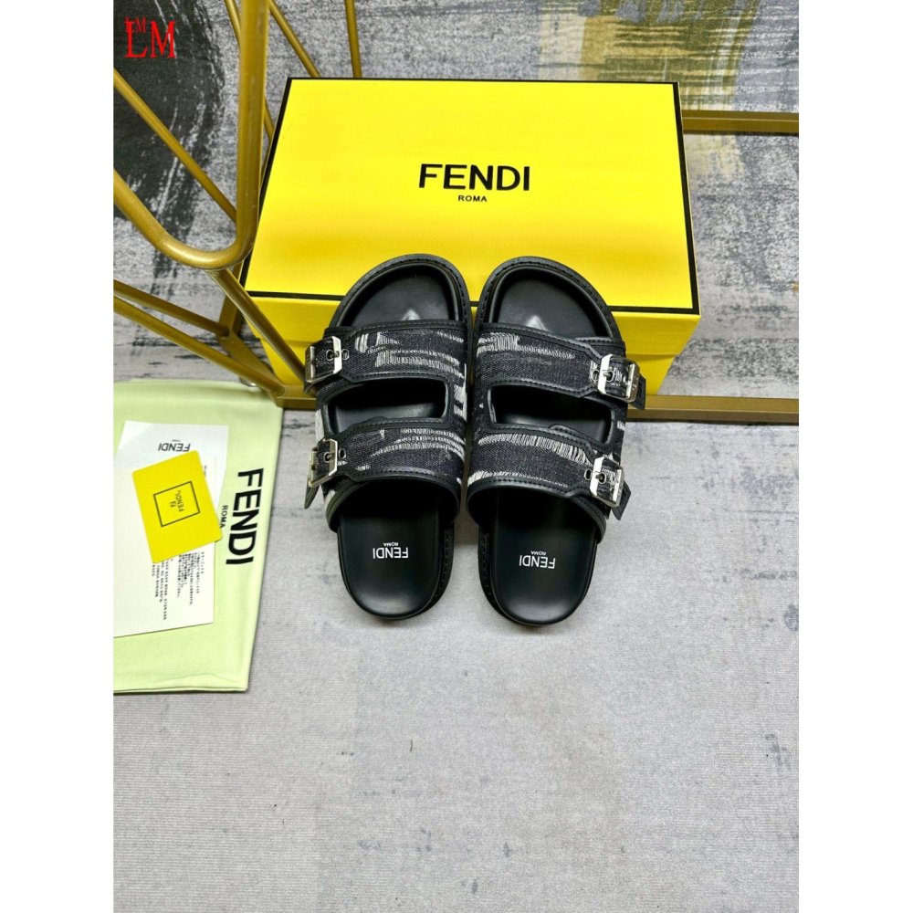 Fendi Slippers 006,Fendi Slippers,Slides Slippers,More Brands