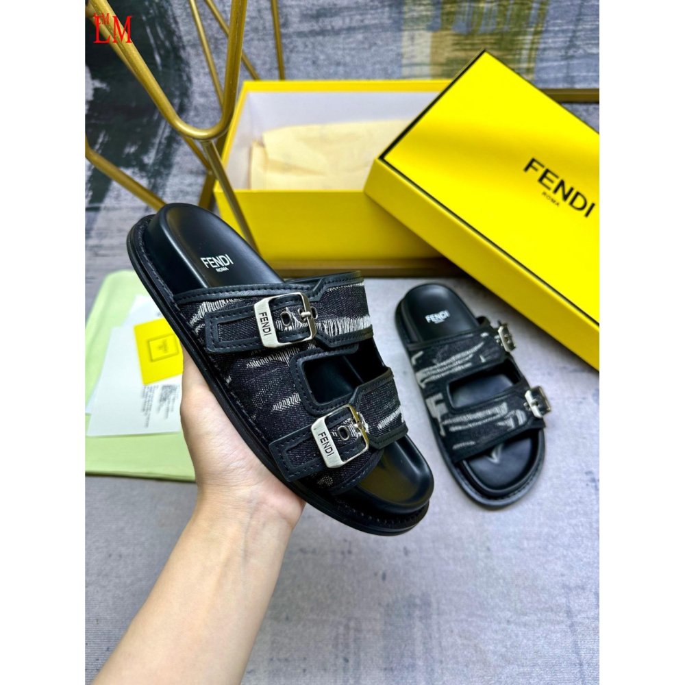 Fendi Slippers 006,Fendi Slippers,Slides Slippers,More Brands
