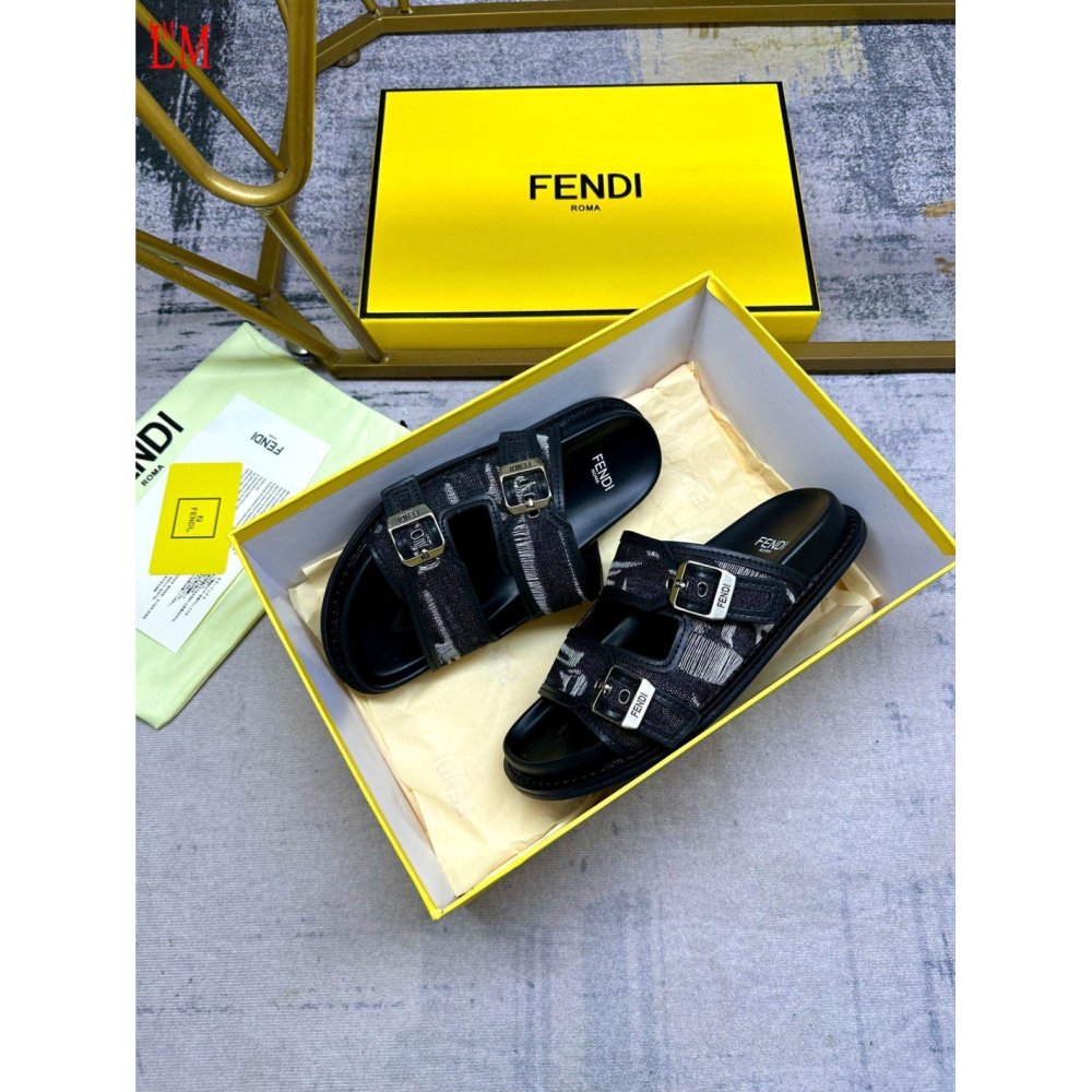 Fendi Slippers 006,Fendi Slippers,Slides Slippers,More Brands