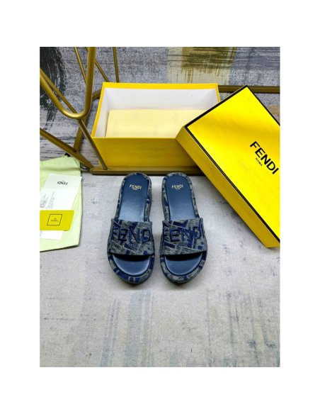 Fendi Slippers 013,Fendi Slippers,Slides Slippers,More Brands