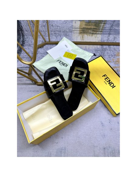 Fendi Slippers 018,Fendi Slippers,Slides Slippers,More Brands