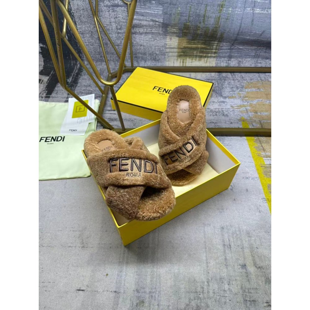 Fendi Slippers 063,Fendi Slippers,Slides Slippers,More Brands