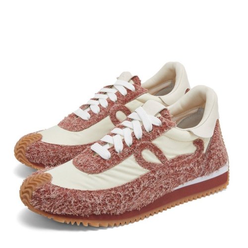 Cheap Reps Loewe Womens Flow Runner Sneakers in Palermo Brushed Suede