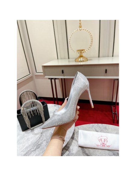 Cheap Reps Christian Louboutin So Kate 120mm Pumps In Sequin Fabric