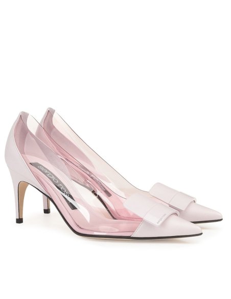 Cheap Reps Sergio Rossi SR1 Pumps 75mm In White PVC