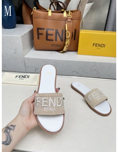 Fendi Slippers 025,Fendi Slippers,Slides Slippers,More Brands