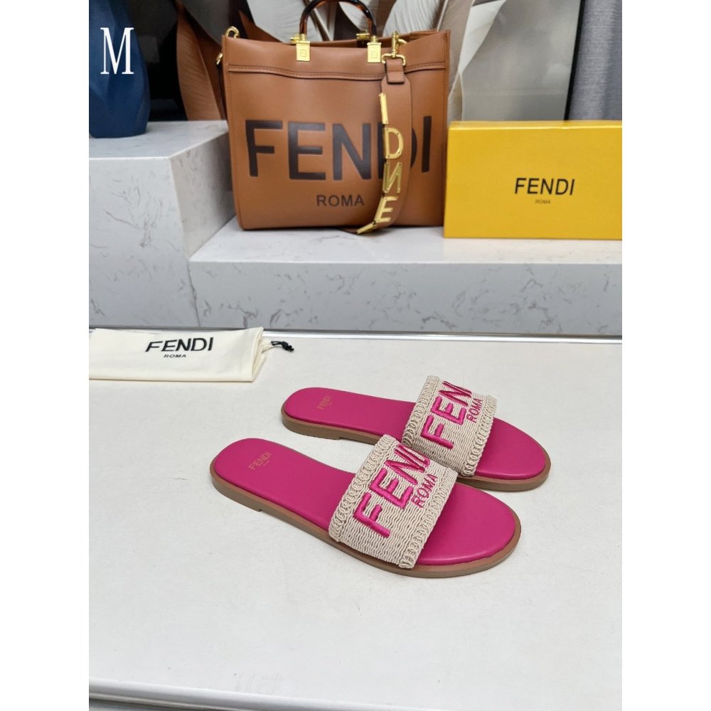 Fendi Slippers 026,Fendi Slippers,Slides Slippers,More Brands