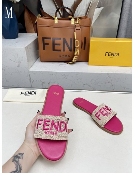 Fendi Slippers 026,Fendi Slippers,Slides Slippers,More Brands