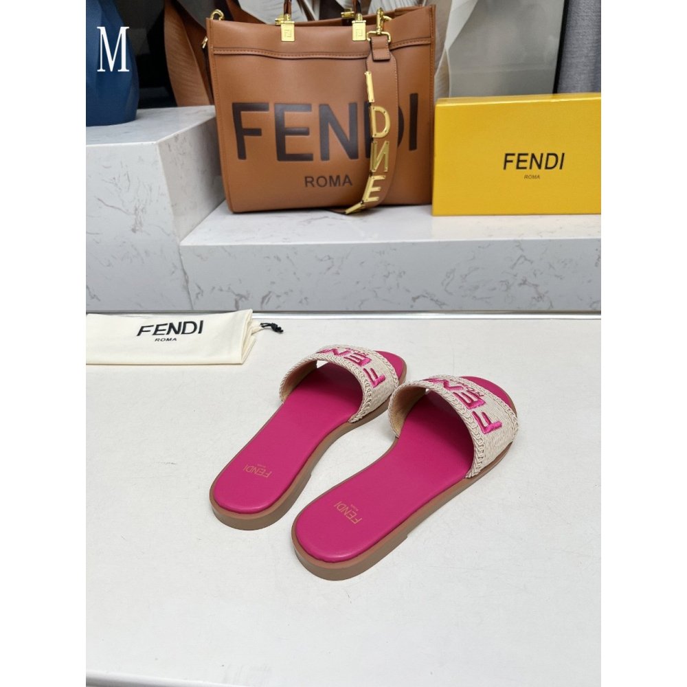 Fendi Slippers 026,Fendi Slippers,Slides Slippers,More Brands