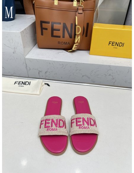 Fendi Slippers 026,Fendi Slippers,Slides Slippers,More Brands