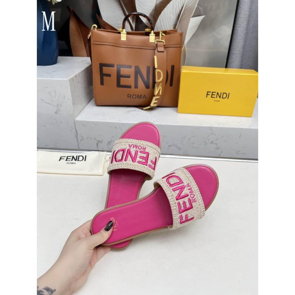 Fendi Slippers 026,Fendi Slippers,Slides Slippers,More Brands