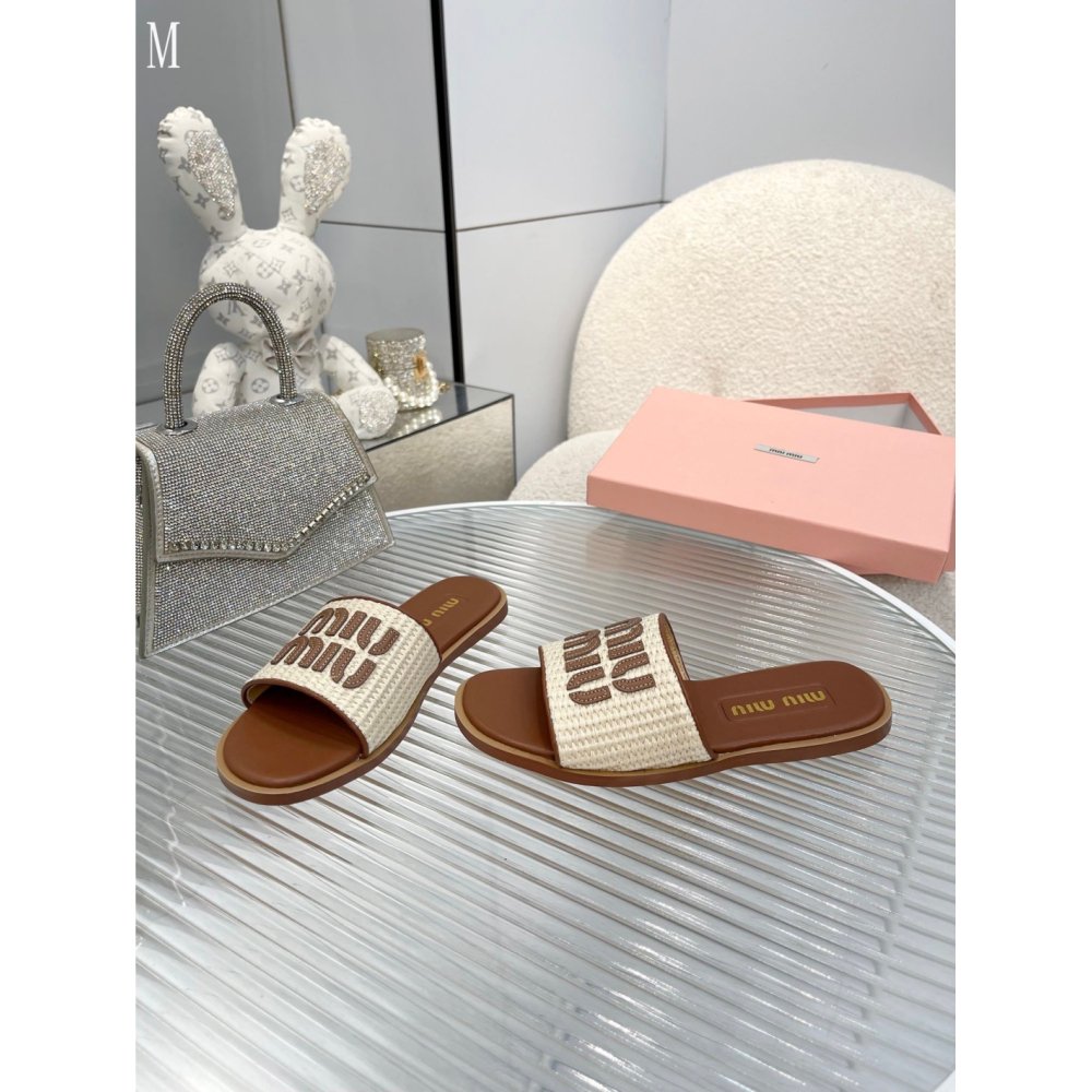 Miu miu slippers 007,Miu Miu Slides,Slides Slippers,More Brands