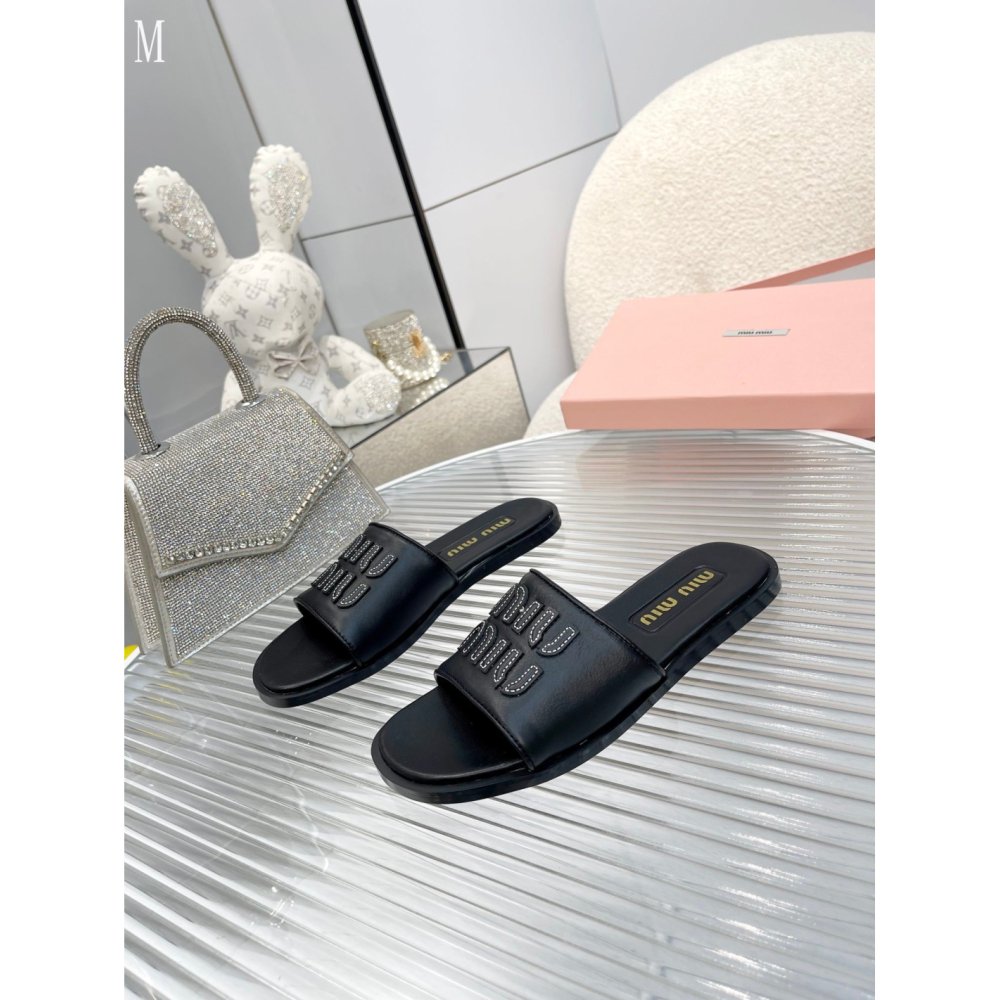Miu miu slippers 011,Miu Miu Slides,Slides Slippers,More Brands