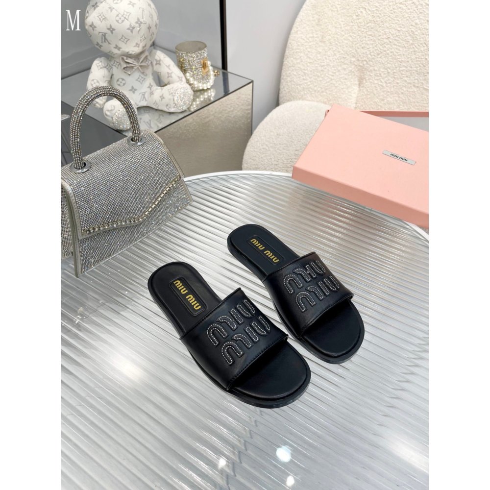 Miu miu slippers 011,Miu Miu Slides,Slides Slippers,More Brands