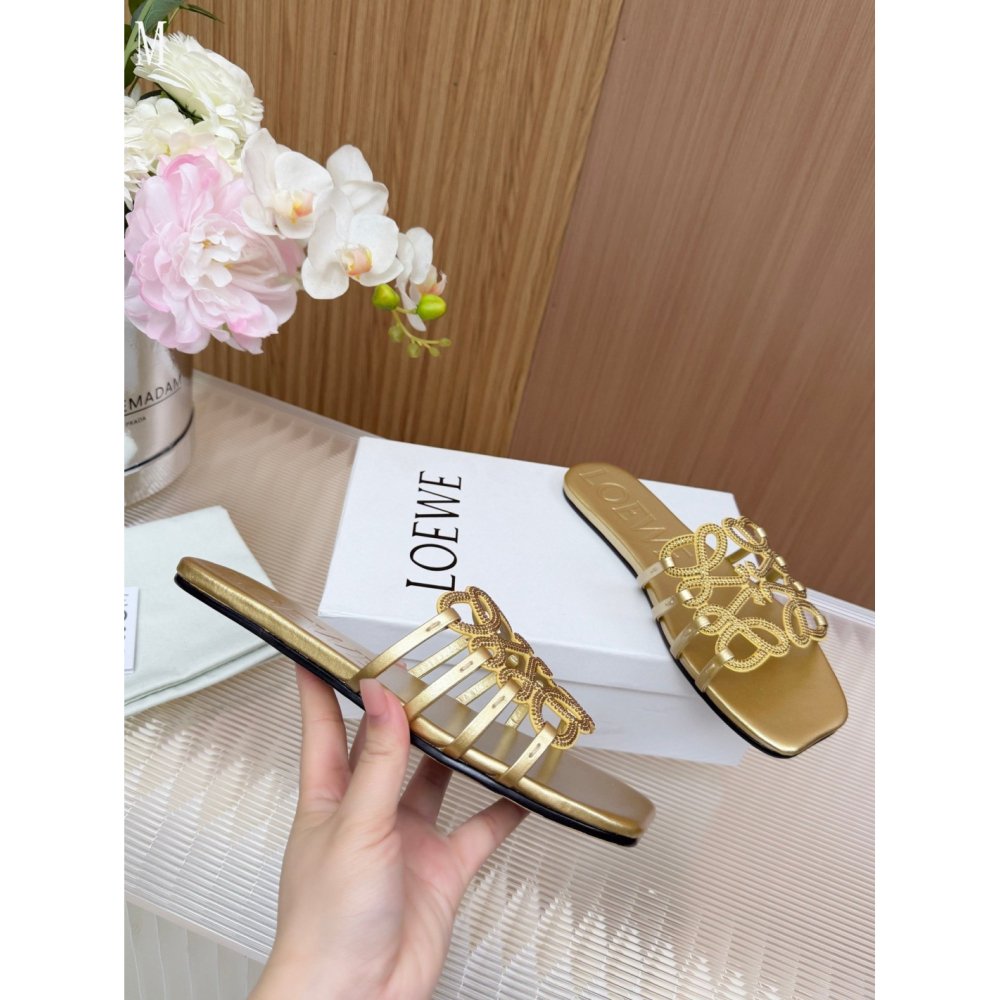 LOEWE Slippers 021,Loewe Slippers,Slides Slippers,More Brands
