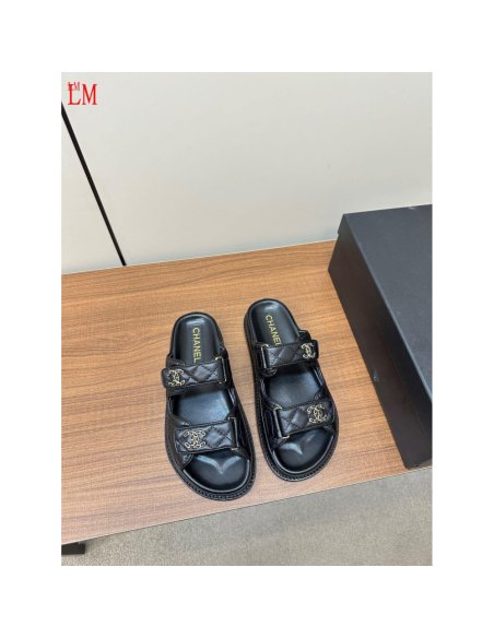 Chanel Slippers 010,Chanel Slippers,Slides Slippers,More Brands