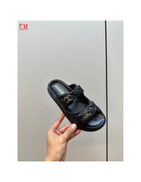 Chanel Slippers 010,Chanel Slippers,Slides Slippers,More Brands