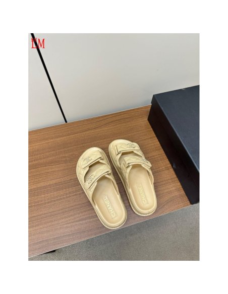 Chanel Slippers 013,Chanel Slippers,Slides Slippers,More Brands
