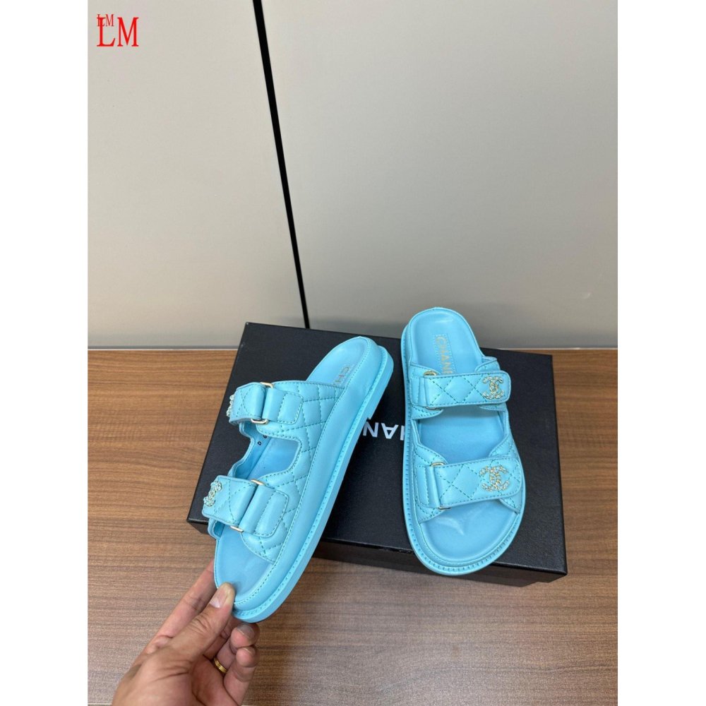 Chanel Slippers 014,Chanel Slippers,Slides Slippers,More Brands