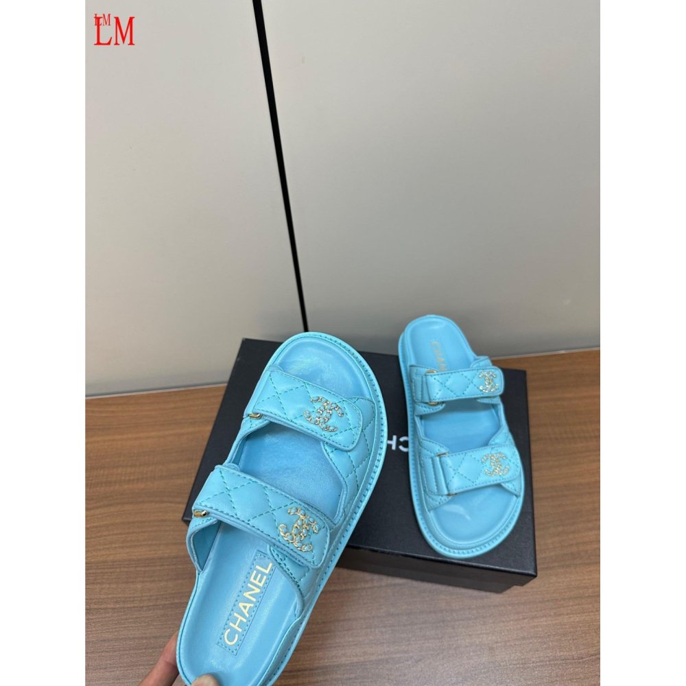 Chanel Slippers 014,Chanel Slippers,Slides Slippers,More Brands