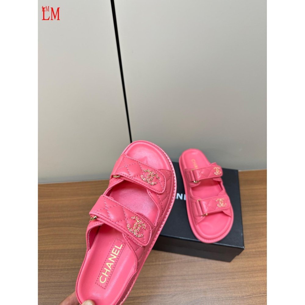 Chanel Slippers 017,Chanel Slippers,Slides Slippers,More Brands