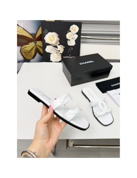 Chanel Slippers 133,Chanel Slippers,Slides Slippers,More Brands