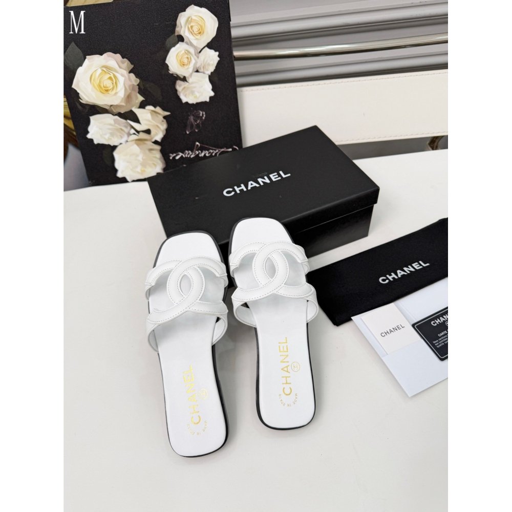 Chanel Slippers 133,Chanel Slippers,Slides Slippers,More Brands
