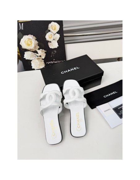 Chanel Slippers 133,Chanel Slippers,Slides Slippers,More Brands