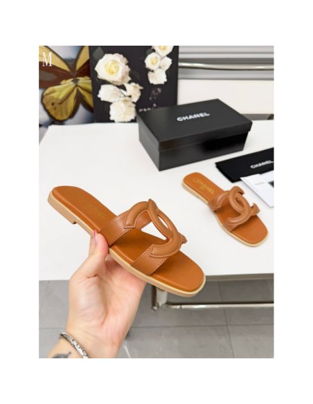 Chanel Slippers 134,Chanel Slippers,Slides Slippers,More Brands