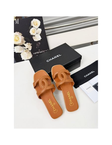 Chanel Slippers 134,Chanel Slippers,Slides Slippers,More Brands