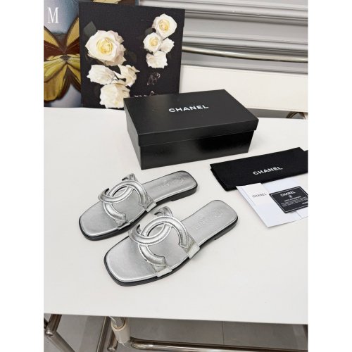 Chanel Slippers 136,Chanel Slippers,Slides Slippers,More Brands